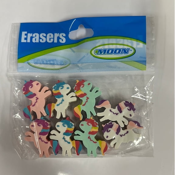 Unicorns Pencil Topper Erasers Assortment
