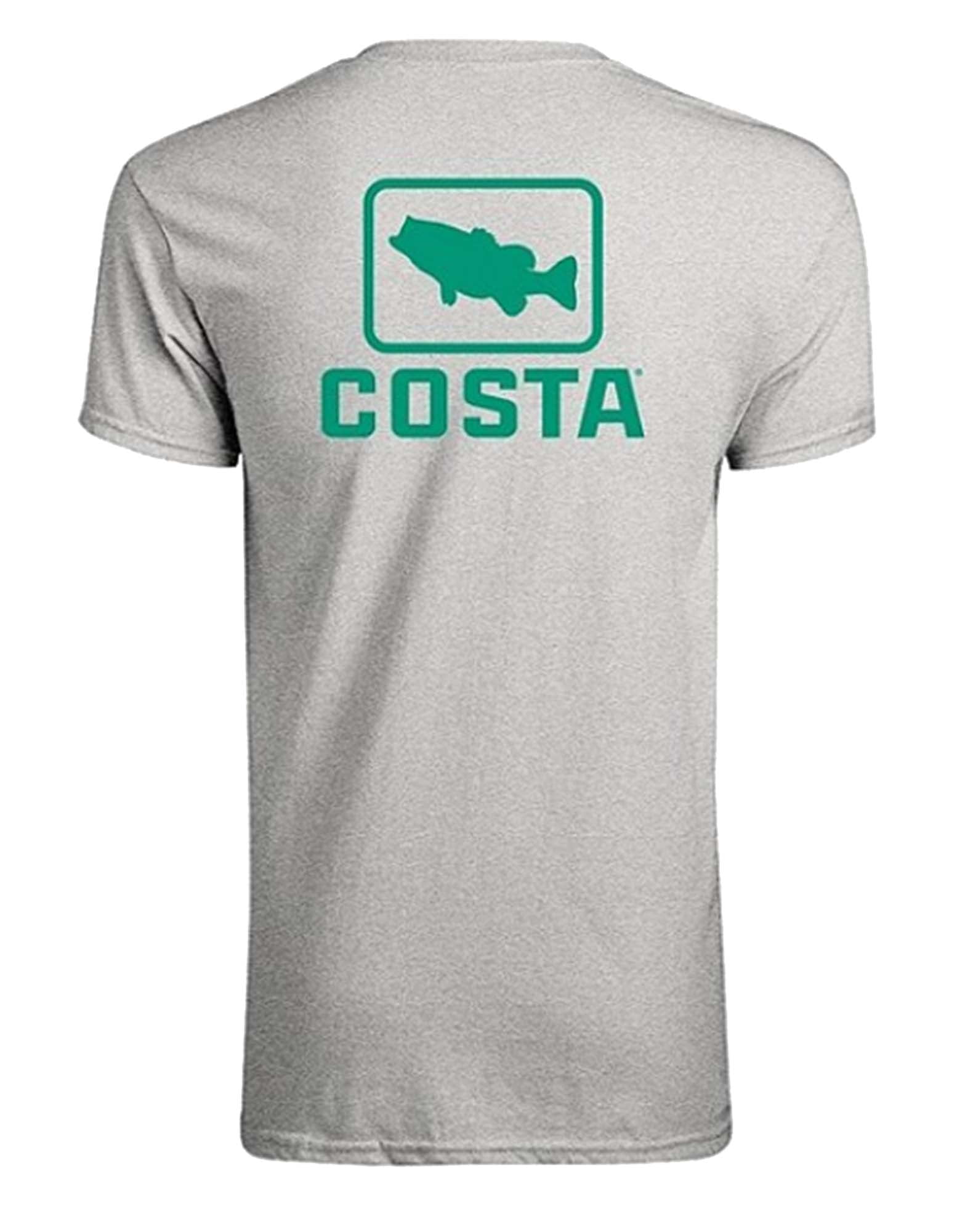 Costa Del Mar Classic Long Sleeve T-shirt Pick Size-Free Ship Dark Heather 