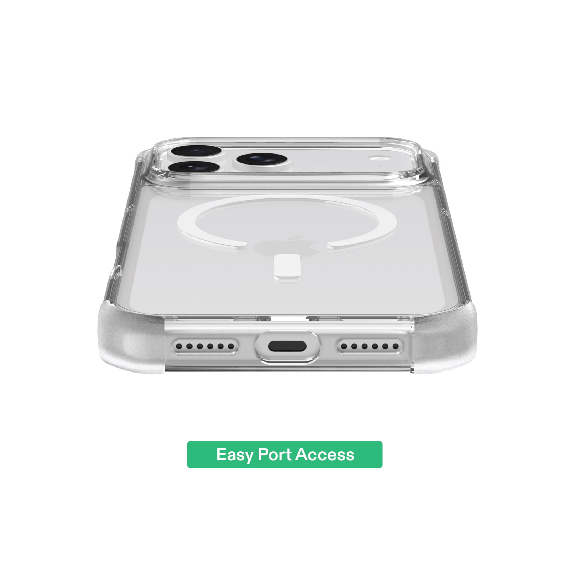 onn Clear Phone Case for iPhone 18 Pro Max / 17 Pro Max, MagSafe Compatible