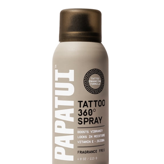 Papatui Men's Tattoo 360 Degree Spray, Unscented, 4 oz