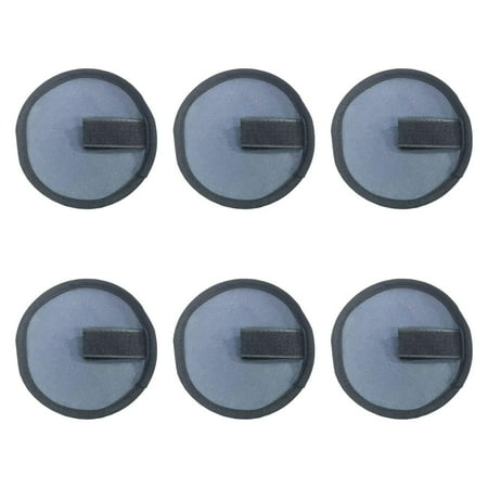 GARENDE 6 Pieces Covers Comfortable Resistant for Fishing Rod Dark Blue