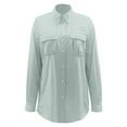 thumbnail image 5 of School Outfits For Teachers Long Sleeve Lightweight Travel Hiking Fishing Outdoor Shirt Womens Summer Clothes,Light Green,2XL, 5 of 5