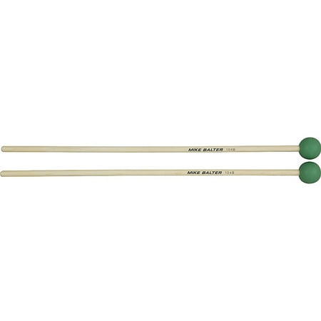 Series Medium Rubber - Mike Balter 104B Grandioso Unwound Series Medium Light Green Rubber Keyboard Mallets w/ Birch Handles