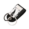 thumbnail image 1 of Sonducket LLavero de cuero ligero de Metal desmontable a prueba de decoloración llavero anticorrosión soporte de seguridad accesorio cartera teléfono Cinturones Negro Sonducket AP013997-01, 1 of 1
