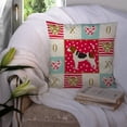 thumbnail image 3 of Beagle Love Fabric Decorative Pillow, 3 of 4