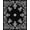 Black, Pattern 2, variant on ODIKA 5'x7' Machine Washable Non-Slip Area Rug, Exquisite Jacquard Damask Scrollwork Symmetrical Decorative High Traffic Rug, Gray, 466674