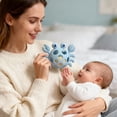 thumbnail image 3 of 2-in-1 Crab Silicone Teether Rattle – Soothing Teething Toy with Gentle Rattle for Infants 3+ Months, 3 of 10