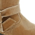 thumbnail image 6 of Justin Boots Womens Elana Velvet 6 Inch Square Toe Cowboy  Ankle Boots, 6 of 7