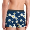 thumbnail image 3 of Goofa Daisies Flowers Printed Men's Boxer Briefs Underwear, Moisture-Wicking Underwear, Trunk,Soft and Breathable Cotton Underwear-X-Large, 3 of 9