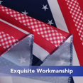 thumbnail image 6 of 4th of July Tablecloth Outdoor Tablecloth with Umbrella Hole and Zipper- Rectangle Patio Table Cover for or July 4th Independence Day Patriotic Tablecloth, American Striped Star, 6 of 7
