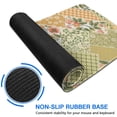 thumbnail image 6 of Long Mouse Pads for Desk,Pioneer Flower Floral Print Pattern Desk Mats on Top Of Desks, Desk Mouse Pad Extra Large with 3mm Non-Slip Base and Stitched Edge for Gaming,Office,Work,Home 31.5"x11.8", 6 of 6