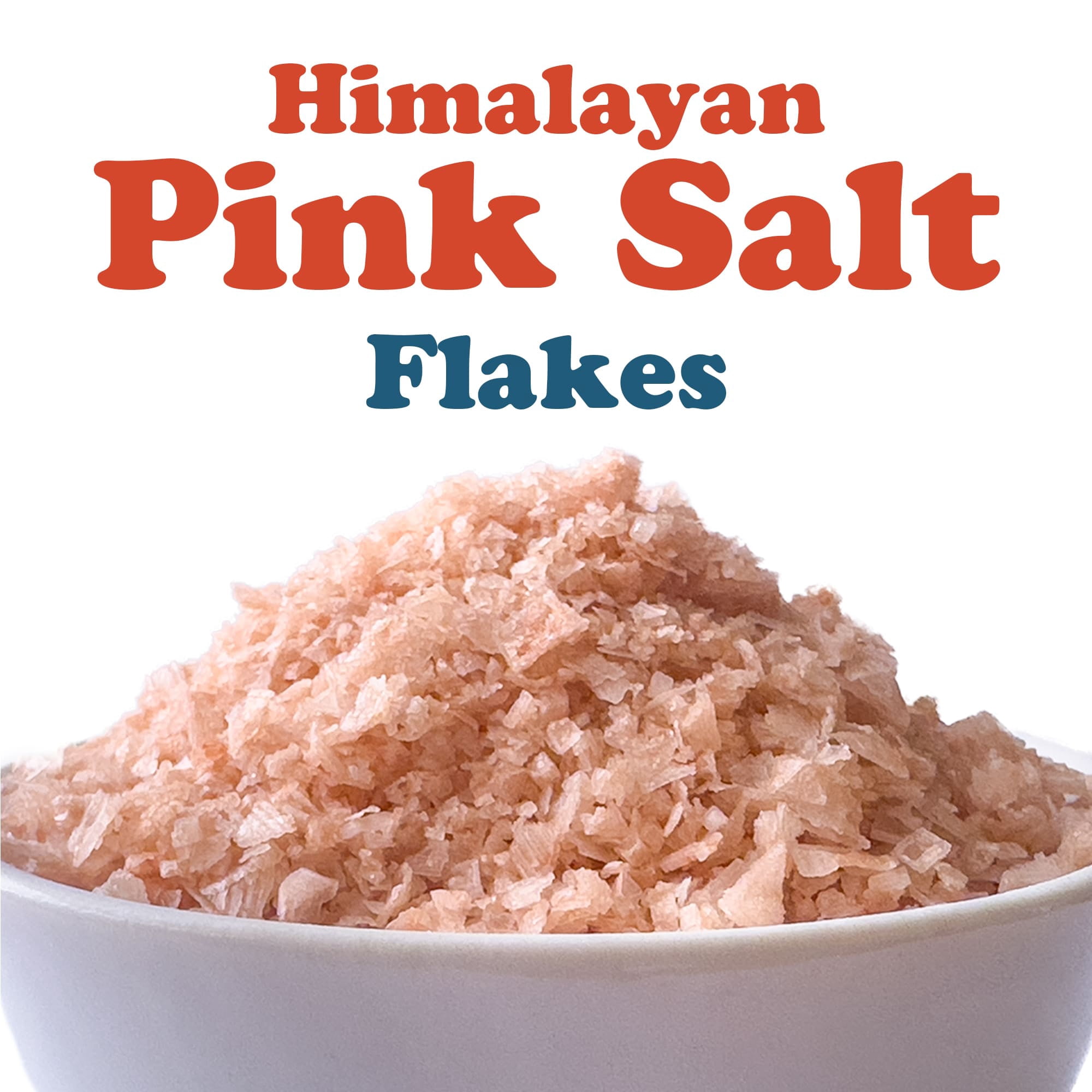Himalayan Pink Salt Flakes, 2.5 Pounds — Vegan — by Food to Live
