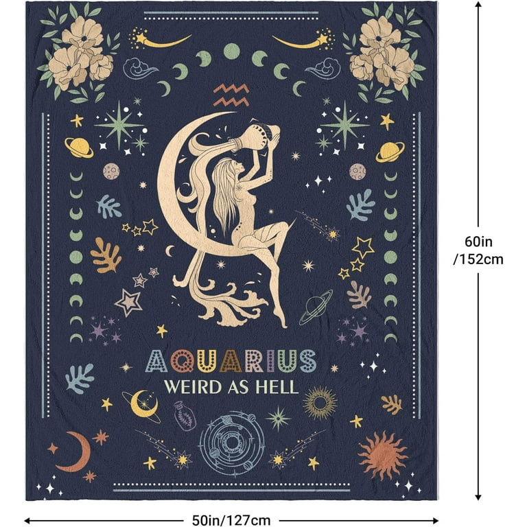 Aquarius Gifts Blanket 50