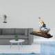 thumbnail image 2 of Figura decorativa de bailarina, adorno de mesa para entrada, chimenea, dormitorio, decoración del hogar, regalo de inauguración de la casa y decoració, 2 of 8