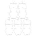 thumbnail image 4 of Niceauty Store Display Hangers for Kids Sets White 5pcs, 4 of 8