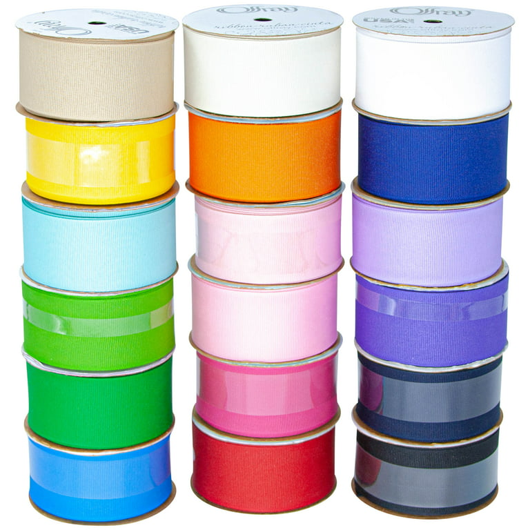 Offray Ribbon, Multi-Color 1 1/2 inch Rainbow Satin Ribbon for Sewing,  Crafts, and Gifting, 9 feet, 1 Each - Yahoo Shopping