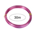 thumbnail image 2 of Aluminum Wire for Skeletons 3 Rolls Aluminum Wire 30 Meters Anodized Craft Wire for Skeletons Models Diy Crafts Sculptures Clay Covering Aluminum Wire, 2 of 8