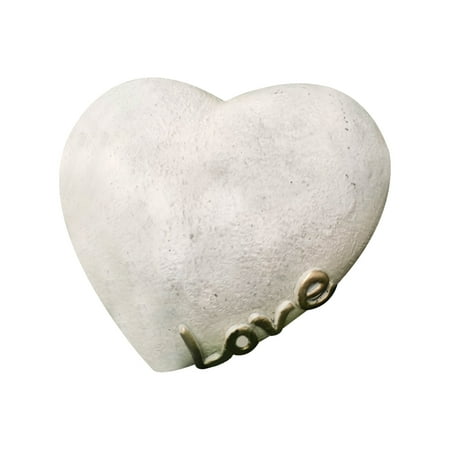 Pet Memorial Stone Dog Gravestone Grave Marker Indoor Outdoor Heart ...