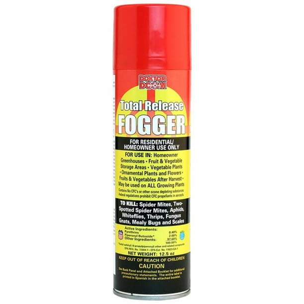 Doktor Doom 7005384 12.5 oz Total Release Fogger Botanical Insecticide