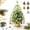 A, variant on DIY Beaded Christmas Tree Kit, Sparkling Lighted Tabletop Holiday Ornament Craft Set, Creative Handmade Gift for Family Friends
