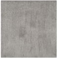 thumbnail image 3 of Safavieh Venice Shag Collection SG256S Handmade Glam 3-inch Extra Thick Area Rug, 4' x 4' Square, Silver, 3 of 4