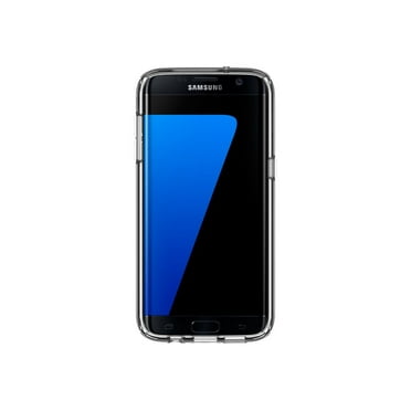 Speck CandyShell Clear Galaxy S7 Edge - Back cover for cell phone - acrylic, co-molded polycarbonate - clear - for Samsung Galaxy S7 edge