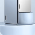 thumbnail image 4 of ShellTech for Samsung Galaxy S21 Ultra Metal Case Lens no Dead Angle Protection, Shockproof Camera Lens Protective Slim Matte Back Case Cover Starlight Protective Case,White, 4 of 9