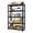 Black#3, variant on 20-30 Gallon Fish Tank Stand - Metal Aquarium Stand, 34 "W x 18 "D x 31"H Adjustable Heavy Duty Reptile Tank Stand, Adjustable 3-Tier Fish Tank Rack Shelf for Home Office, Tank Not Included