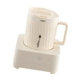 thumbnail image 1 of Taza de café calefactora, juego de calentador de tazas, práctica taza de refrigeración, taza de refrigeración para regalos de escritorio, accesorios Beige, 1 of 8