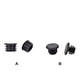 thumbnail image 4 of Toystoory 10 piezas de plástico para bicicletas manillar barra extremo extraíble protección Universal tapa de repuesto accesorios tipo 1 Ciclismo Tipo 2, 4 of 6