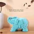 thumbnail image 3 of Decoración De Elefante De 2 Pulgadas Jade Natural Talled Crystal, 3 of 7