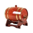 thumbnail image 1 of Barril de vino de roble Barril de vino de licor Barril de vino Barril de vino de pino Barril de cerveza decorativo para el hogar Almacenamiento, 1 of 1