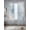 Steel Blue, Ash, Slate, variant on Light Blue Grey Sheer Curtains 96 Inch Length 2 Panels Set, Minimalism Gradient Mottled Patterned Voile Window Treatment Semi Sheer Long Curtains Drapes for Bedroom/Living Room/Kitchen 52"x96"x2