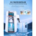 thumbnail image 2 of CO-Z 1.1 Gallon Water Distiller, 750W Countertop Home Office Countertop Distiller Water Making Machine, 4L Distilled Clean Water Maker, Distill Distilling Water Purifier Distillers, Pure Water Maker, 2 of 8