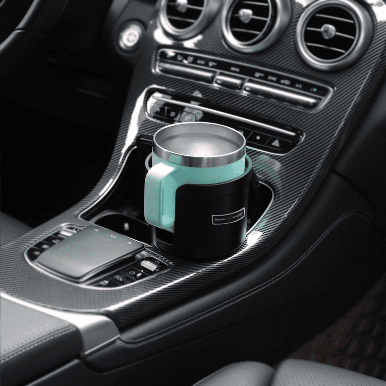 Expand Your Car Cup Holder: Upgraded Cup Holder Expander With Adjustable  Base - Fits Yeti Big Bottles & Mugs In 3.4-4.1