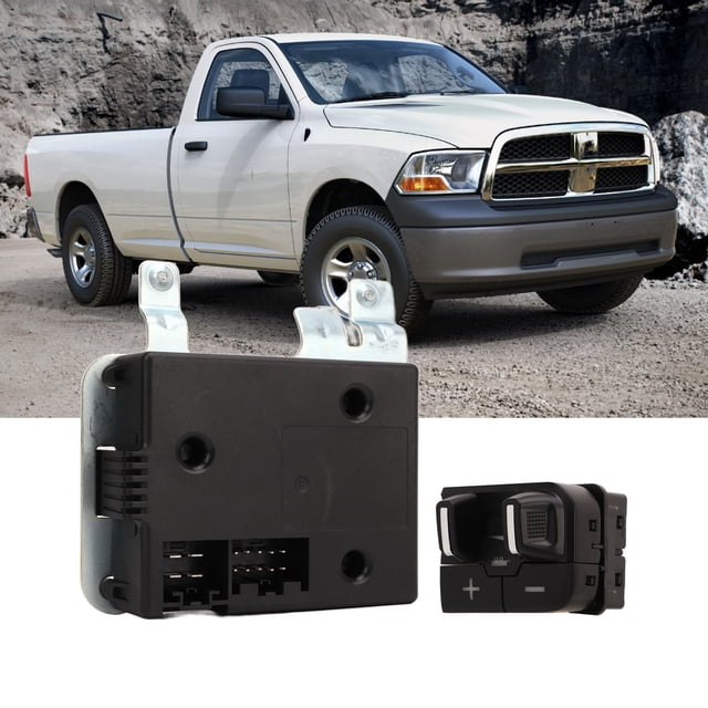 82215040AB, Stable Braking Power Easy Installation Trailer Brake Control Module Trailer Brake Controller Module Stable with Switch for 1500 Classic