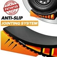 thumbnail image 2 of CARMTEK Camper Leveler Kit - Curved RV Levelers with Camper Wheel Chocks for Travel Trailers | Faster Camper Leveling Than RV Leveling Blocks (2 Pack), 2 of 5