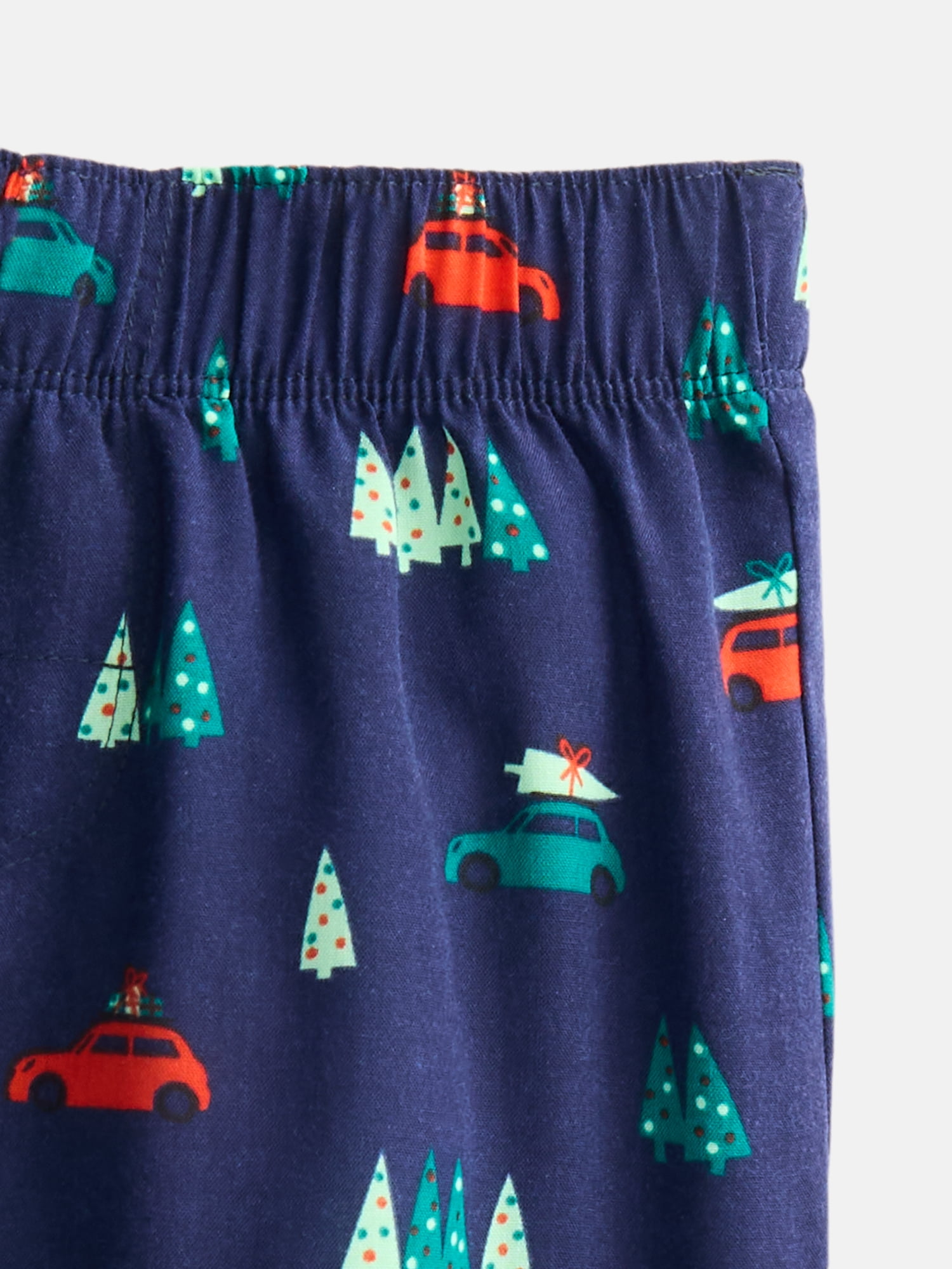 Free Assembly Matching Family Pajamas Kids' Top and Pants Gift Set, 2-Piece, Sizes 4-14