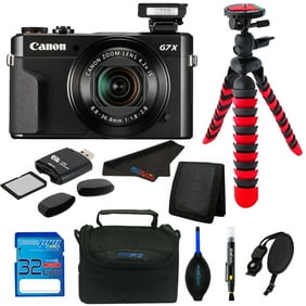 Canon Powershot G7 X Mark Ii Video Creator Kit Digital Camera Compact 1 Mp 1080p 59 95 Fps 4 2x Optical Zoom Wi Fi Nfc Walmart Com Walmart Com