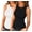 04 Black White, variant on Anygrew Women's Summer Sleeveless Casual Camisole Shirt Slim Knit Ribbed Tank Tops