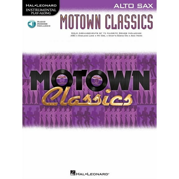Instrumental Play-Along Motown Classics - Instrumental Play-Along Series: Alto Saxophone, (Paperback)