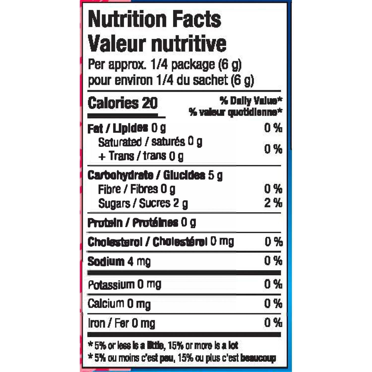 KD Boost Cotton Candy Seasoning Packet