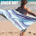 thumbnail image 4 of Beach Blanket Large Sand Picnic Blanket Waterproof Beach Mat  Mat Portable Travel Rug Sand Free Mat Moisture Proof Mat for Outdoor, 4 of 7
