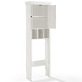 thumbnail image 4 of Pemberly Row 2-Door Coastal Wood Spacesaver in Distressed White, 4 of 10