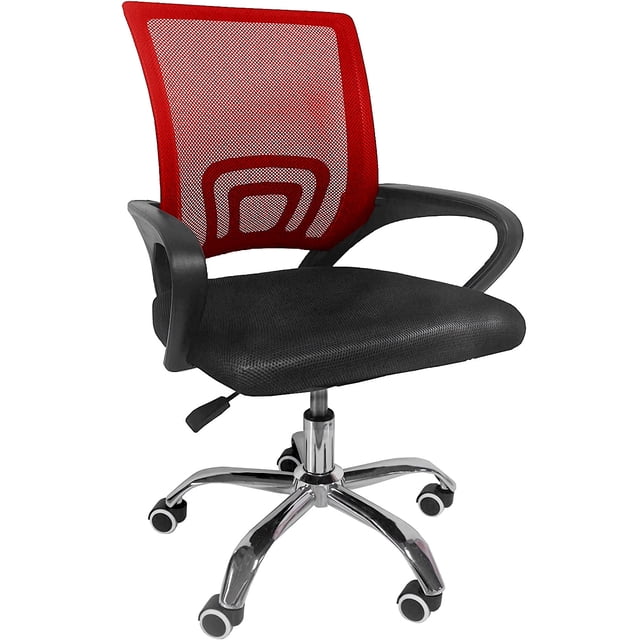 Silla Oficina Ajustable Rack&Pack Ejecutiva Lumbar Rojo