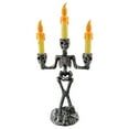 thumbnail image 2 of AKEGAMN Clearance! Halloween Skeleton Candelabra Decorations LED Light Up Candle Holder With Flashing Colored Theme For Home Tabletop Halloween Skeleton Candelabra Decorations LED Light Up Candle Ho, 2 of 6