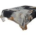thumbnail image 4 of BZSMCE Square Tablecloth Design Cowhide Pattern Pattern Tableclothes, 4 of 9