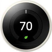 Google Nest Learning Thermostat - Programmable Smart Thermostat for Home - 3rd Generation- Works with Alexa - White