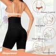 thumbnail image 3 of Tummy Control Shapewear Shorts for Women High Waisted Body Shaper Panties Slip Shorts Under Dresses Thigh Slimmer, 3 of 6