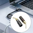 Gold Plated Banana Plugs Sound Port Speakers Wire Cable Screw ...